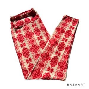 TC LuLaRoe Damask Cupid leggings